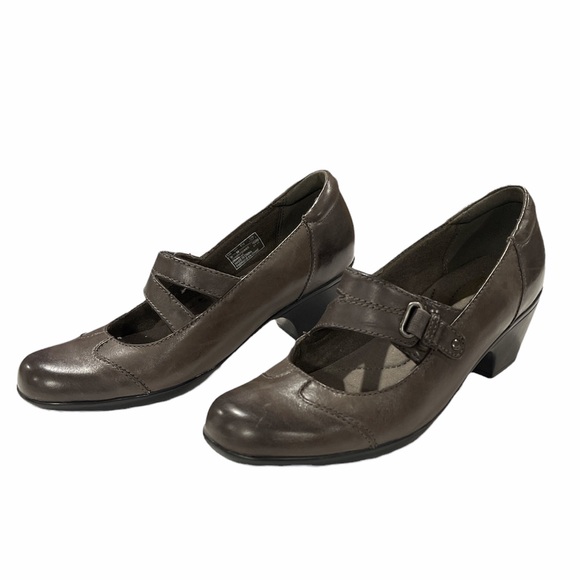 Clarks Leather Slip-on Mary Janes - Ingalls Siene  10W  0481 - Picture 2 of 15